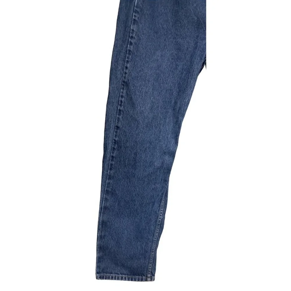 Levis 505 Jeans Mens Tagged 34‎ x 30 Orange Tab Regular Fit Straight Leg Jeans